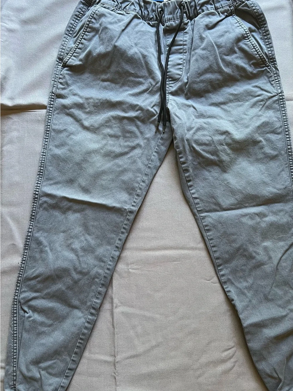Old Navy boys Gray Drawstring Joggers